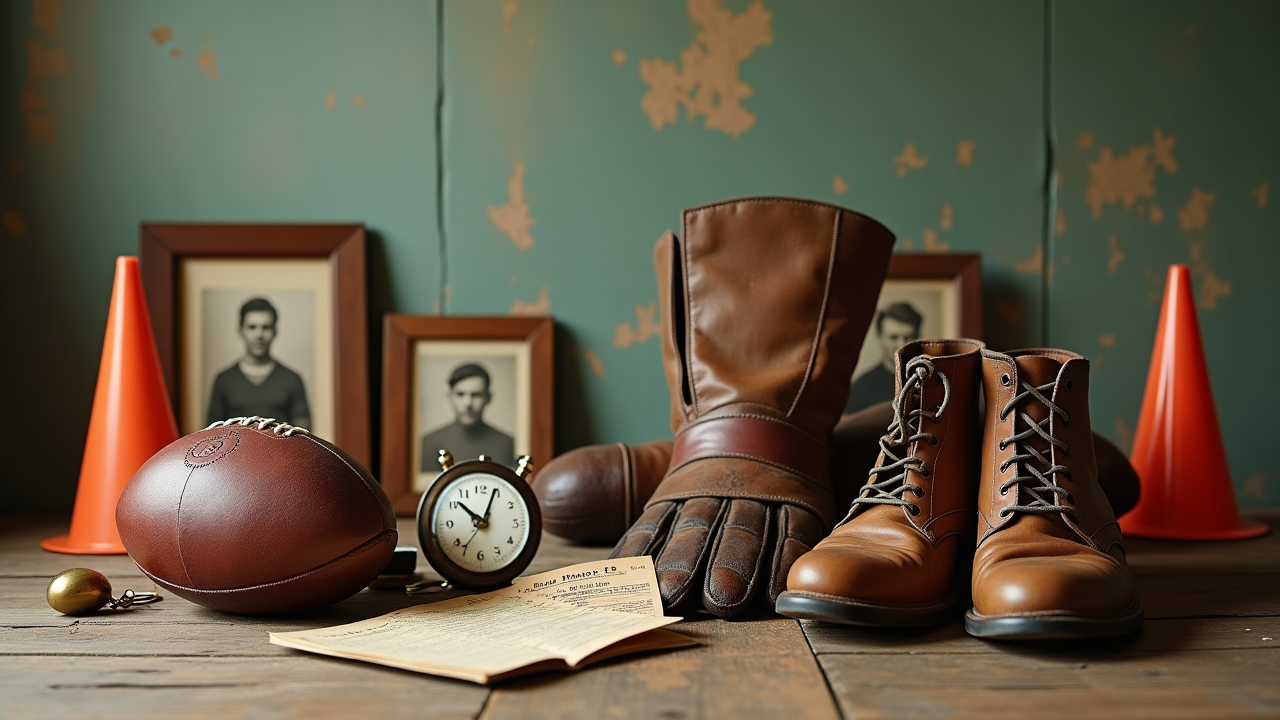 Vintage Sports Equipment